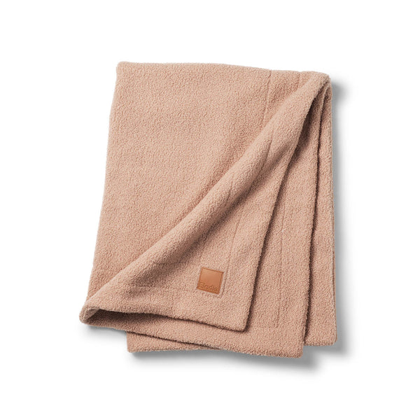 Elodie Details pink boucle biserni pliš pokrivač