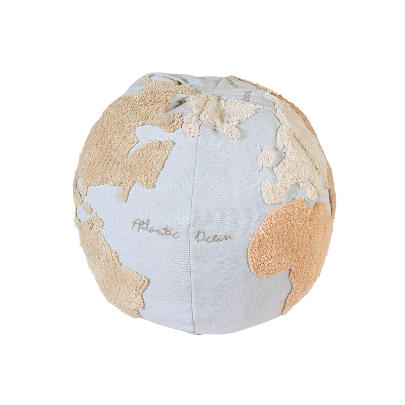 Lorena Canals puf tabure world map