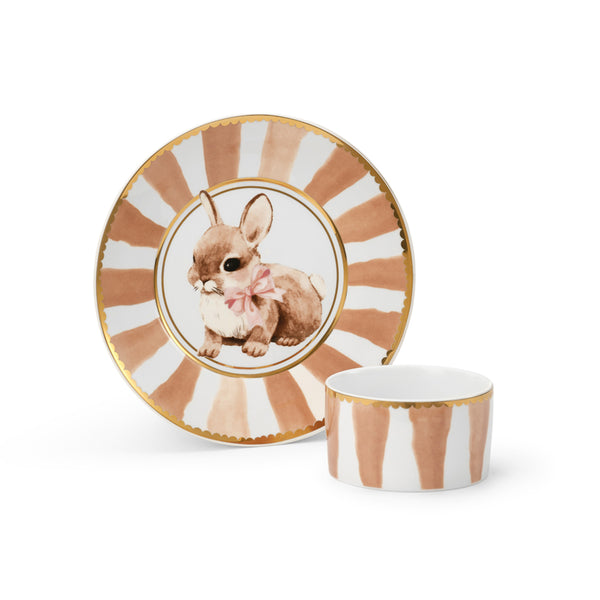 Elodie Details bunny darling porcelanski set za jelo