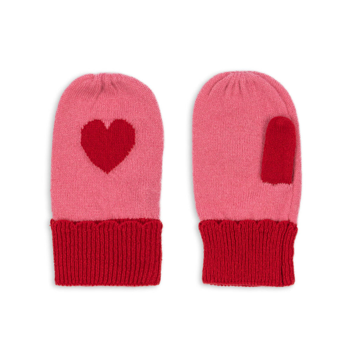 Konges Slojd collete pink mittens – PurityBox