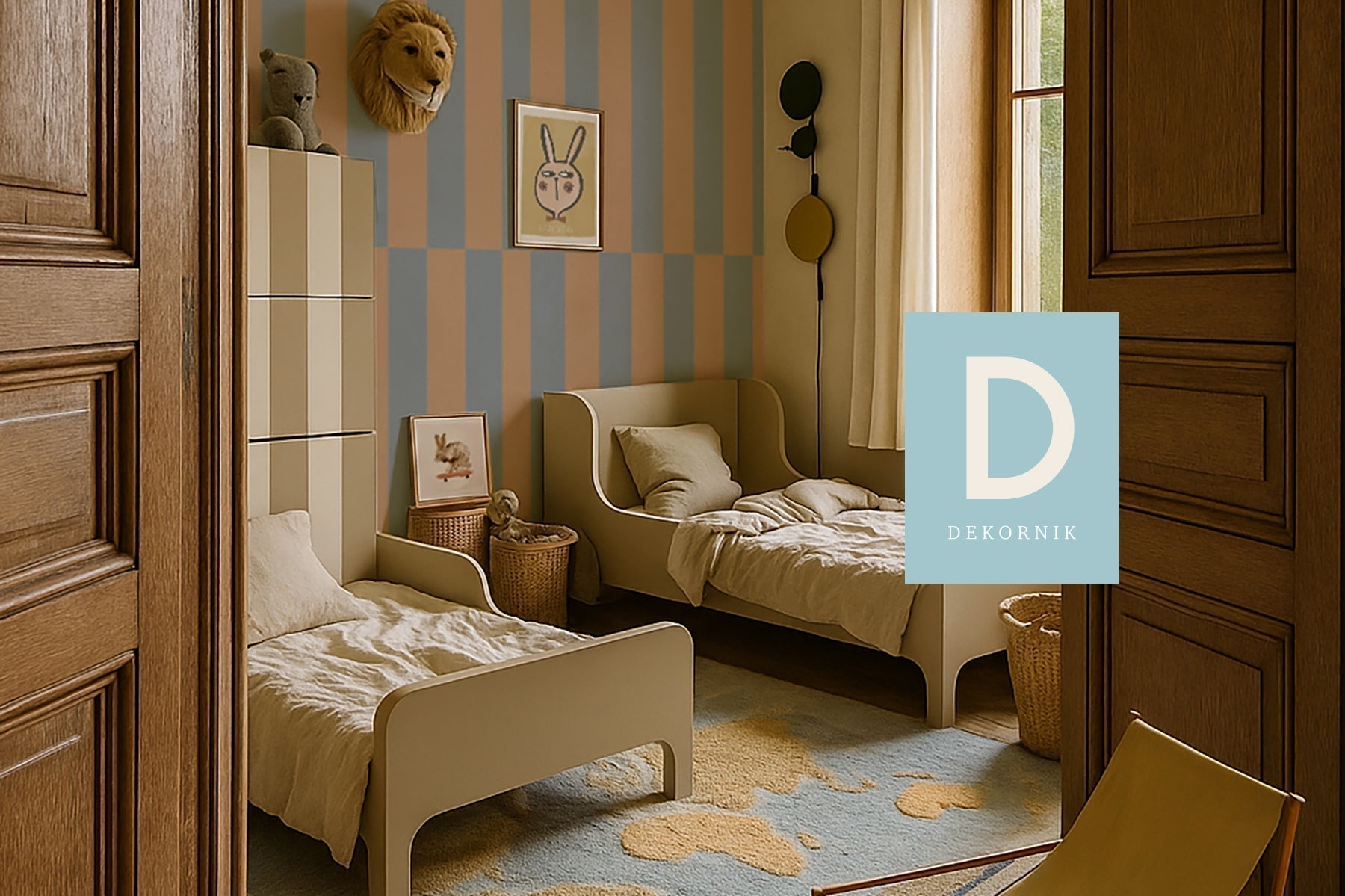 Dekornik – Bezbedne i maštovite tapete za dečije sobe koje donose radost