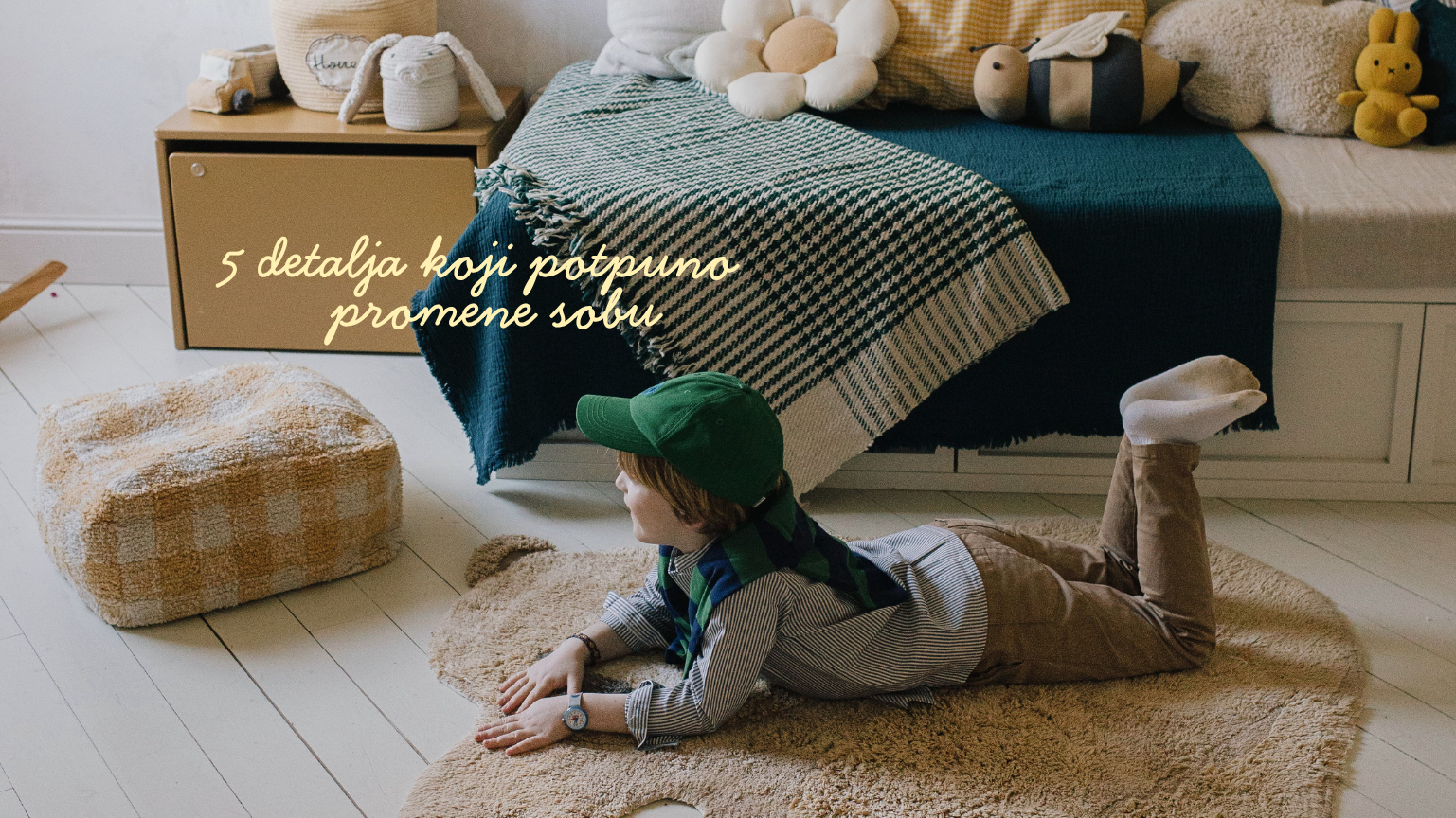 5 detalja koji potpuno promene dečiju sobu