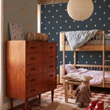 Dekornik wallpaper classy stars, navy blue