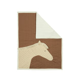 Nobodinoz sky quilted blanket horse