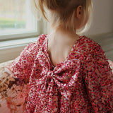 Konges Slojd lila sequins mašna haljina, sparkling sangria