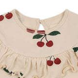 Konges Slojd malli haljina sa šljokicama, ma grande cerise glitter