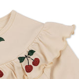 Konges Slojd malli haljina sa šljokicama, ma grande cerise glitter