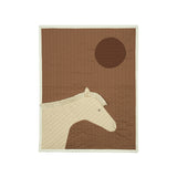 Nobodinoz sky quilted blanket horse