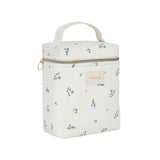 Nobodinoz insulated baby bottle and lunch bag lily blue