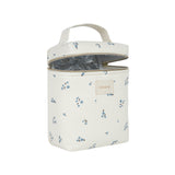 Nobodinoz insulated baby bottle and lunch bag lily blue