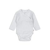 Konges Slojd minnie bodi za novorođenče, gray dawn