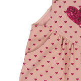 Konges Slojd nola pantalone sa tregerima, berry coeur