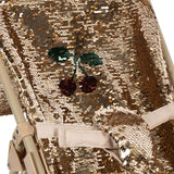 Konges Slojd sparkly kolica za lutke, cherry