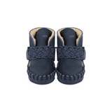 Donsje mace booties, navy nubuck