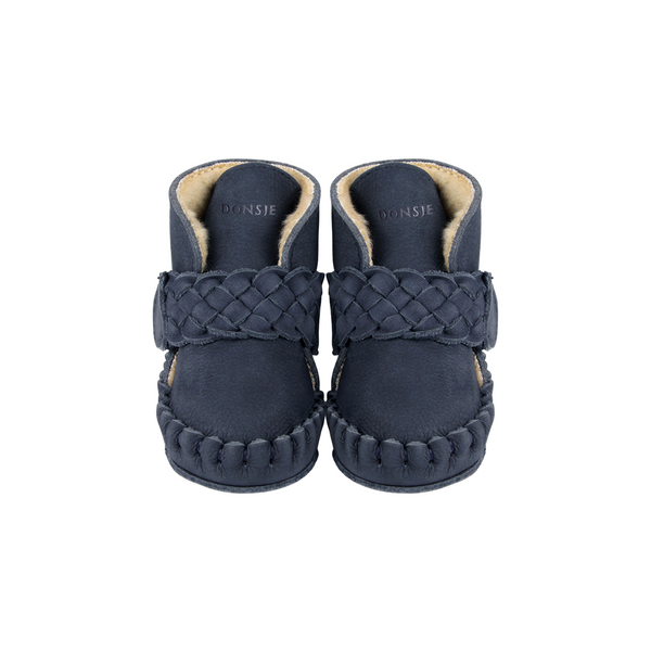 Donsje mace čizme, navy nubuck