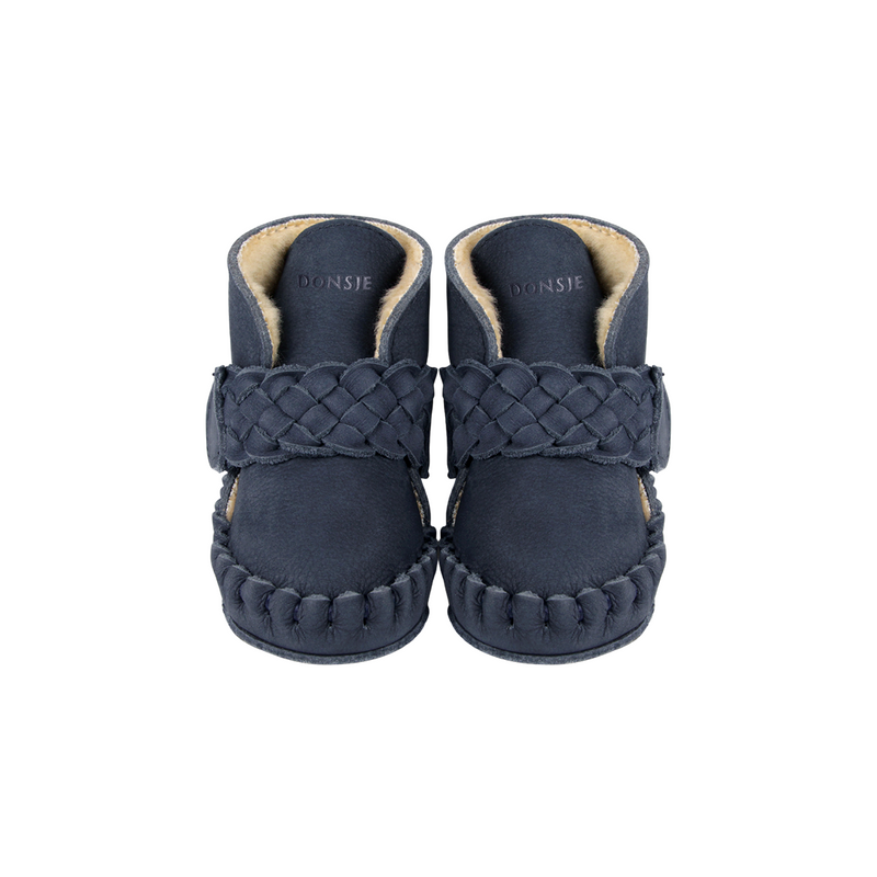 Donsje mace čizme, navy nubuck