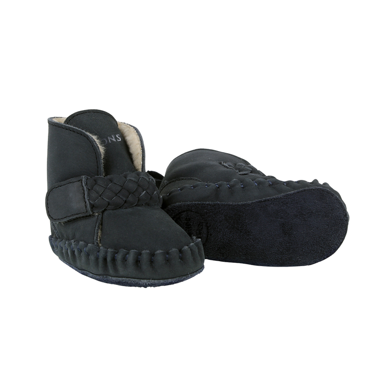 Donsje mace čizme, navy nubuck