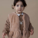 Donsje nilila gilet, cloudy rose teddy