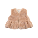 Donsje nilila gilet, cloudy rose teddy