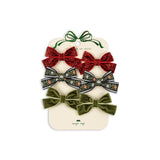 Konges Slojd šnalica za kosu micki 6 kom, crveno/zeleno