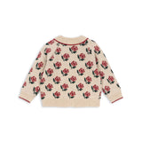 Konges Slojd belou pleteni kardigan, rose