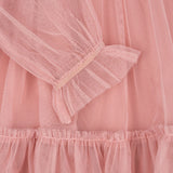 Konges Slojd bow haljina, mellow rose