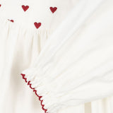 Konges Slojd coeur haljina, pure white