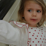 Konges Slojd coeur haljina, pure white