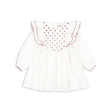 Konges Slojd coeur haljina, pure white