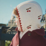 Konges Slojd collette balaclava kapa, off white