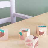 Nobodinoz veggies wooden cubes