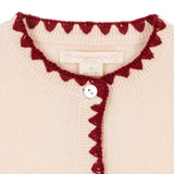 Konges Slojd collette kardigan, off white