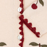 Konges Slojd collette kardigan, off white