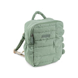 Done By Deer quilted kids backpack croco, green