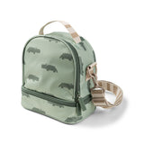 Done By Deer kids insulated lunch bag croco, green