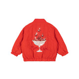 Konges Slojd juno bomber jacket fiery red