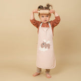 Done By Deer waterproof kids apron happy clouds, powder