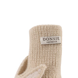 Donsje maicer merino wool booties bunny, soft sand