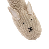 Donsje maicer merino wool booties bunny, soft sand