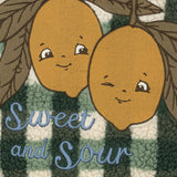 Konges Slojd teddy prsluk green checks