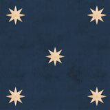 Dekornik wallpaper classy stars, navy blue