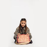 Caramel&cie large pale pink sonata lunch bag