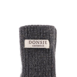 Donsje maicer merino wool booties koala, cloudy grey melange