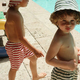 Konges Slojd asnou swim shorts, stripe verti