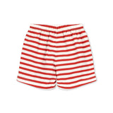 Konges Slojd asnou swim shorts, stripe rouge