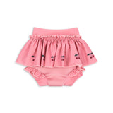 Konges Slojd bobbi frill swim shorts, mahagony rose