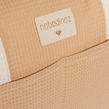 Nobodinoz gala waterproof changing bag nude