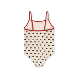 Konges Slojd manon glitter swimsuit, coeur eclipse