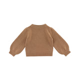 Donsje kasine merino wool sweater, hazelnut