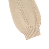 Donsje kasine merino wool sweater, soft sand